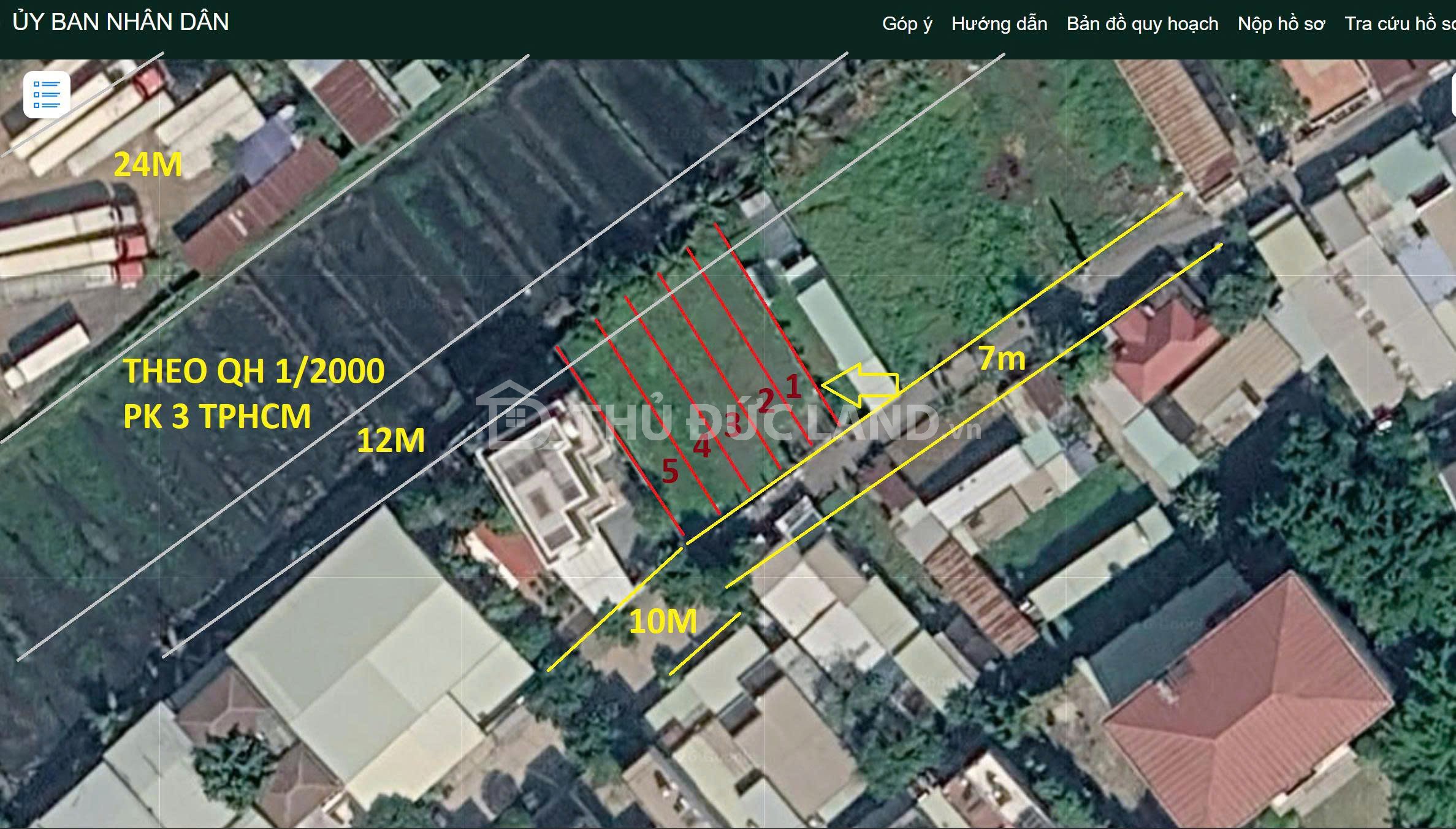 Bán đất HXH Bình Chiểu, Tỉnh Lộ 43, ngang 4.8m, DT 141m2, giá tốt. Xây được 4 lầu - Ảnh 3