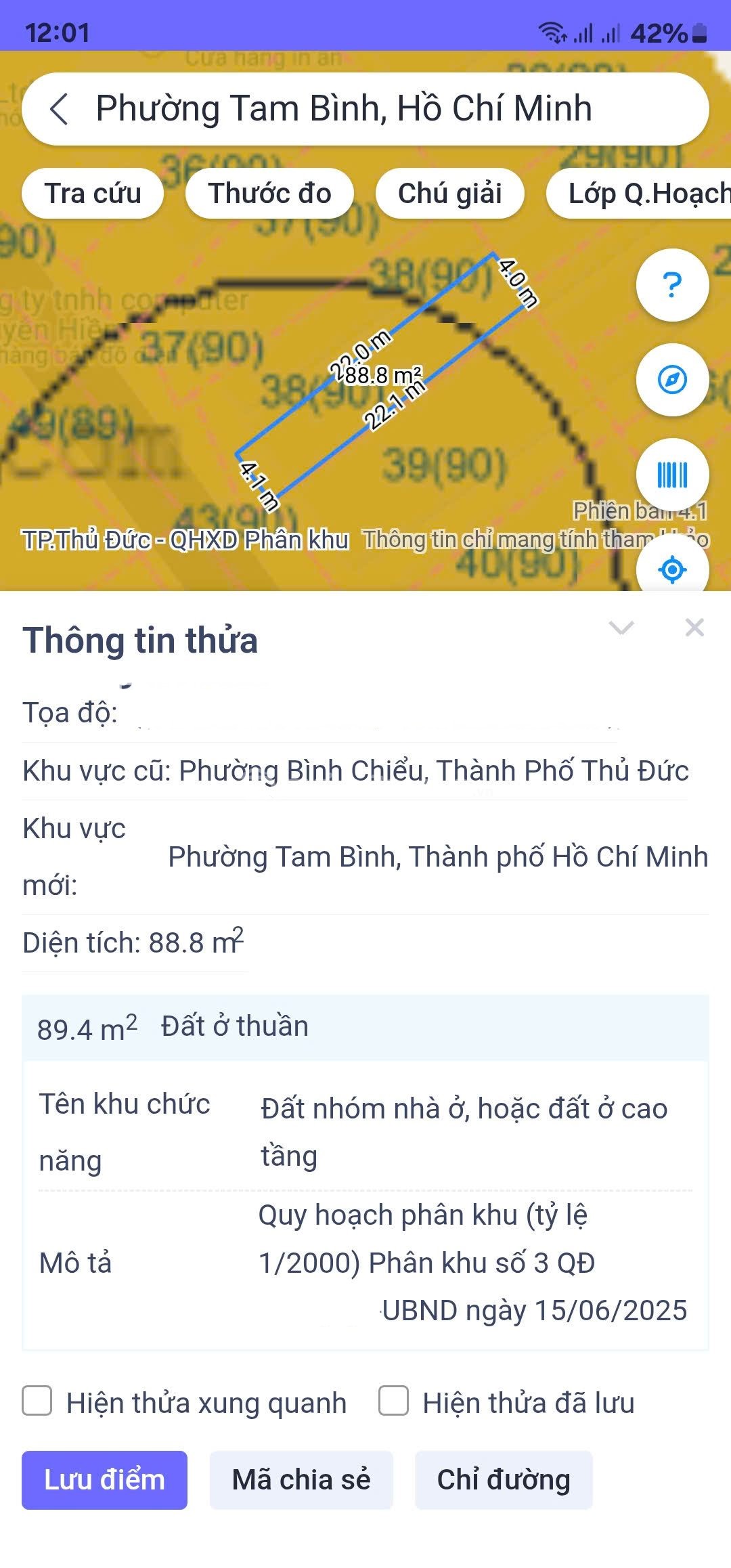 Bán đất mặt tiền Bình Chiểu – Đường 17, khu Khiết Tâm, Thủ Đức 88m², phù hợp ở thực