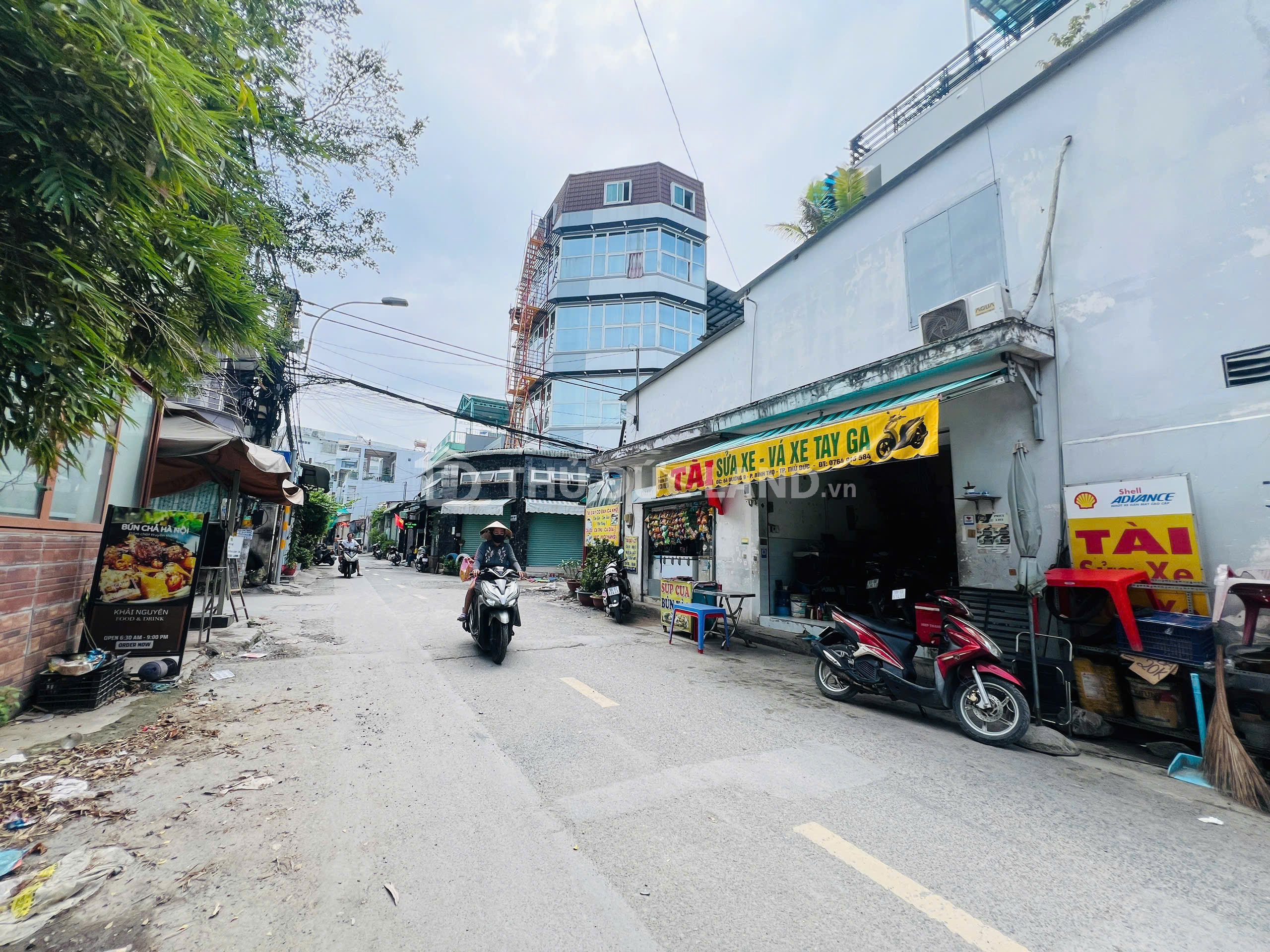 Bán đất mặt tiền Đường 9 Bình Thọ, DT 72m2 ngang 4.04m, tiện ích đầy đủ, sổ chính chủ