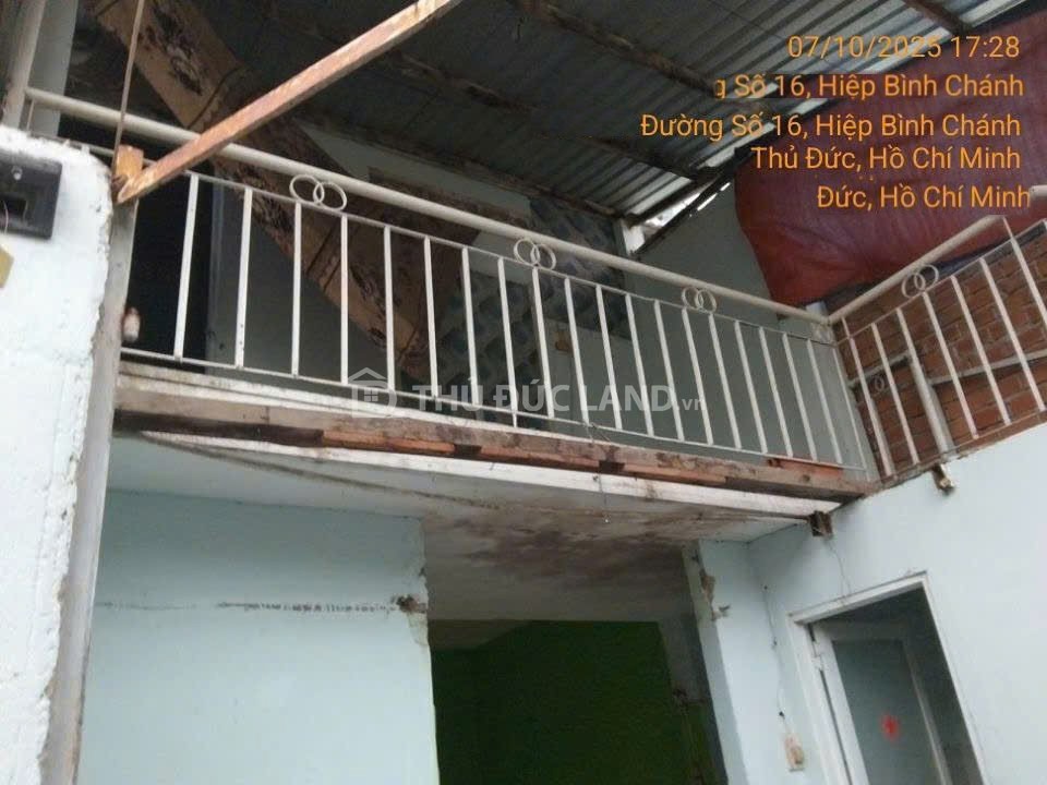 Bán phòng trọ Đường 16, Hiệp Bình Chánh (Thủ Đức) – Dãy trọ 4 phòng, sổ hồng riêng, gần Gigamall - Ảnh 4