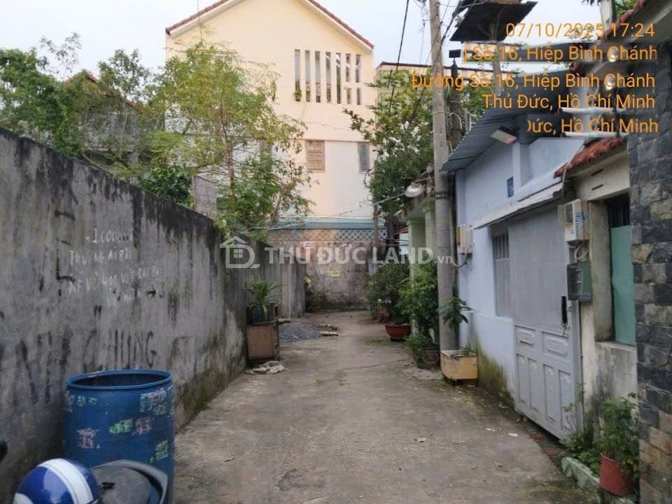 Bán phòng trọ Đường 16, Hiệp Bình Chánh (Thủ Đức) – Dãy trọ 4 phòng, sổ hồng riêng, gần Gigamall - Ảnh 2