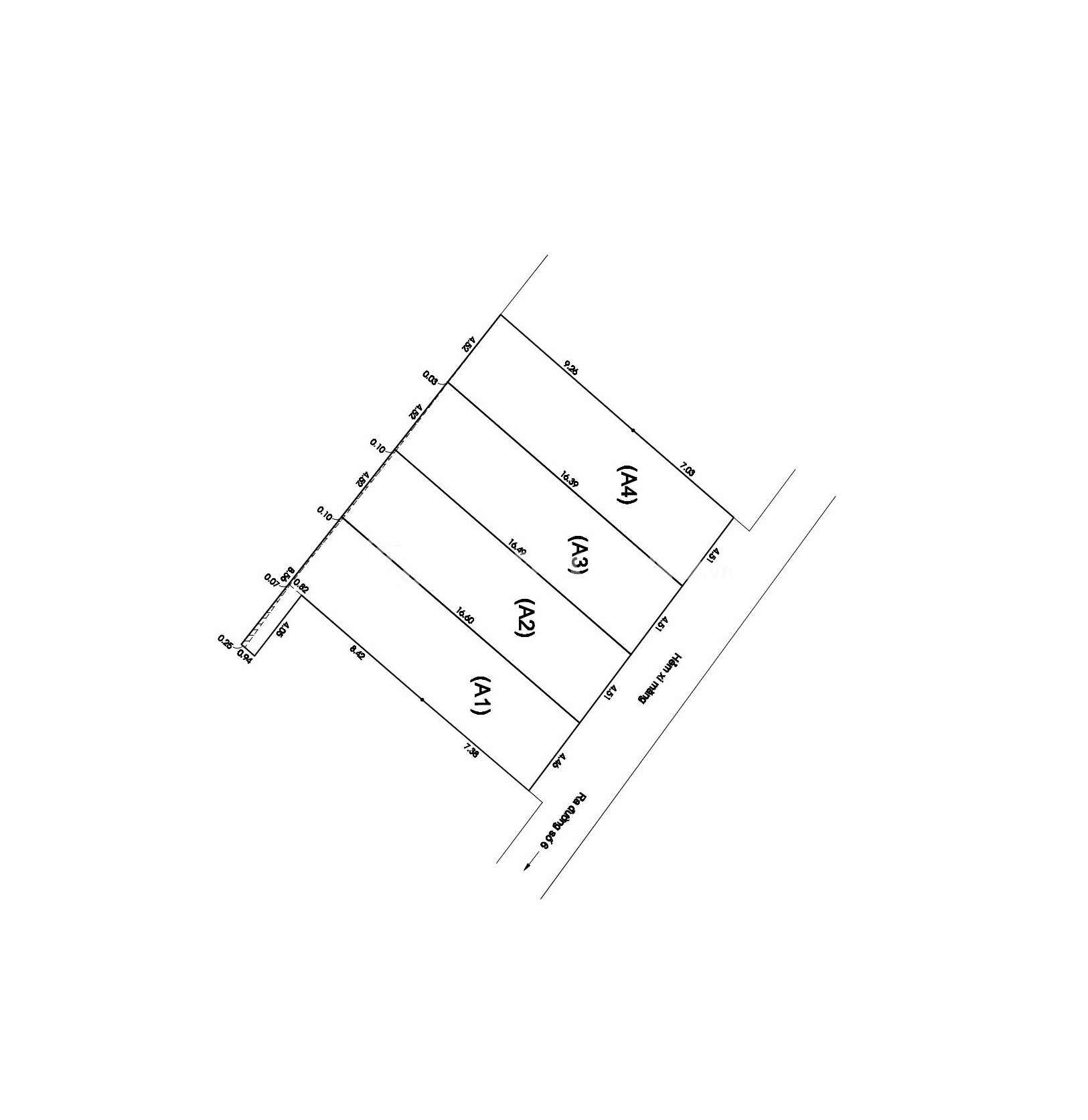 Bán đất hẻm Hiệp Bình Phước, Đường 6 – 73.4m² (4.51m x 16.3m), hẻm xe hơi, khu dân cư đông - Ảnh 2