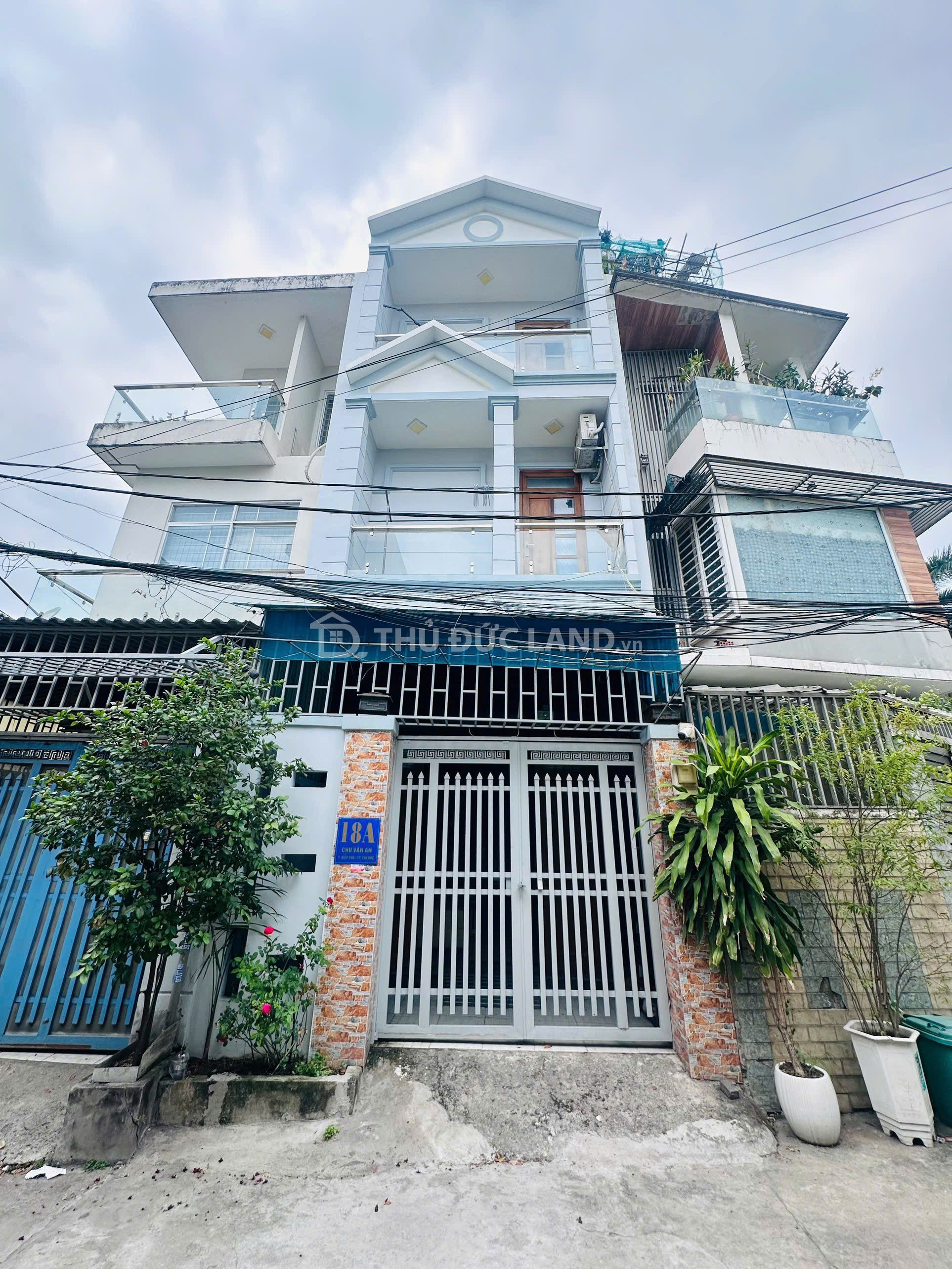 Bán nhà mặt tiền Hiệp Phú đường Chu Văn An, DT 51m2 3 tầng, ngang 4.39m. Tiện ích đầy đủ 1km