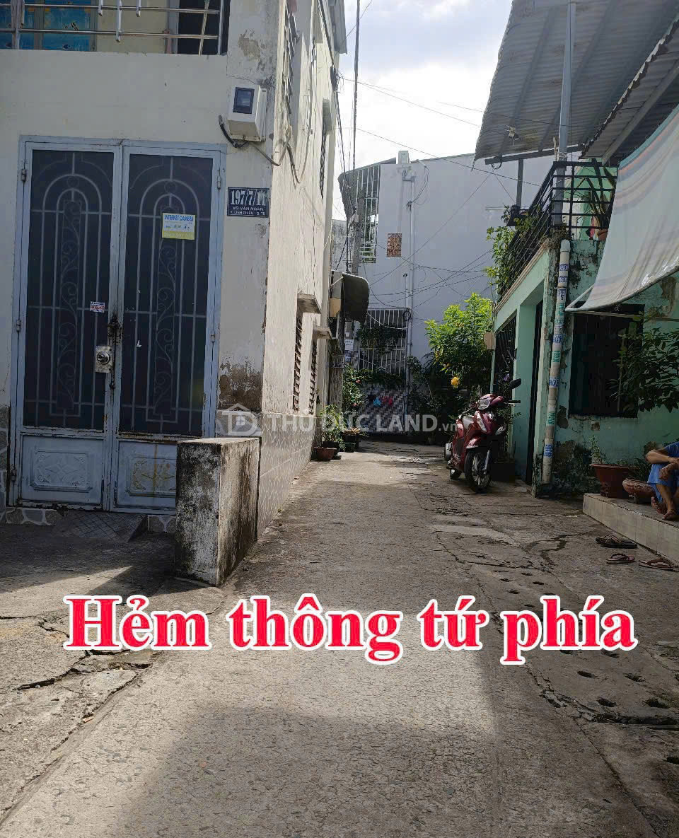 Bán nhà 2 tầng hẻm Võ Văn Ngân Linh Chiểu, 2 tầng, ngang 6M. Cho Thuê có dòng tiền