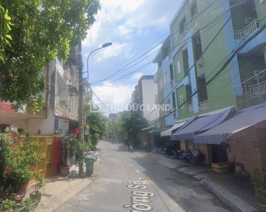 Bán nhà 3 lầu mặt tiền Linh Chiểu, Đường 4, ngang 6m, DT 81m2, sổ hồng riêng
