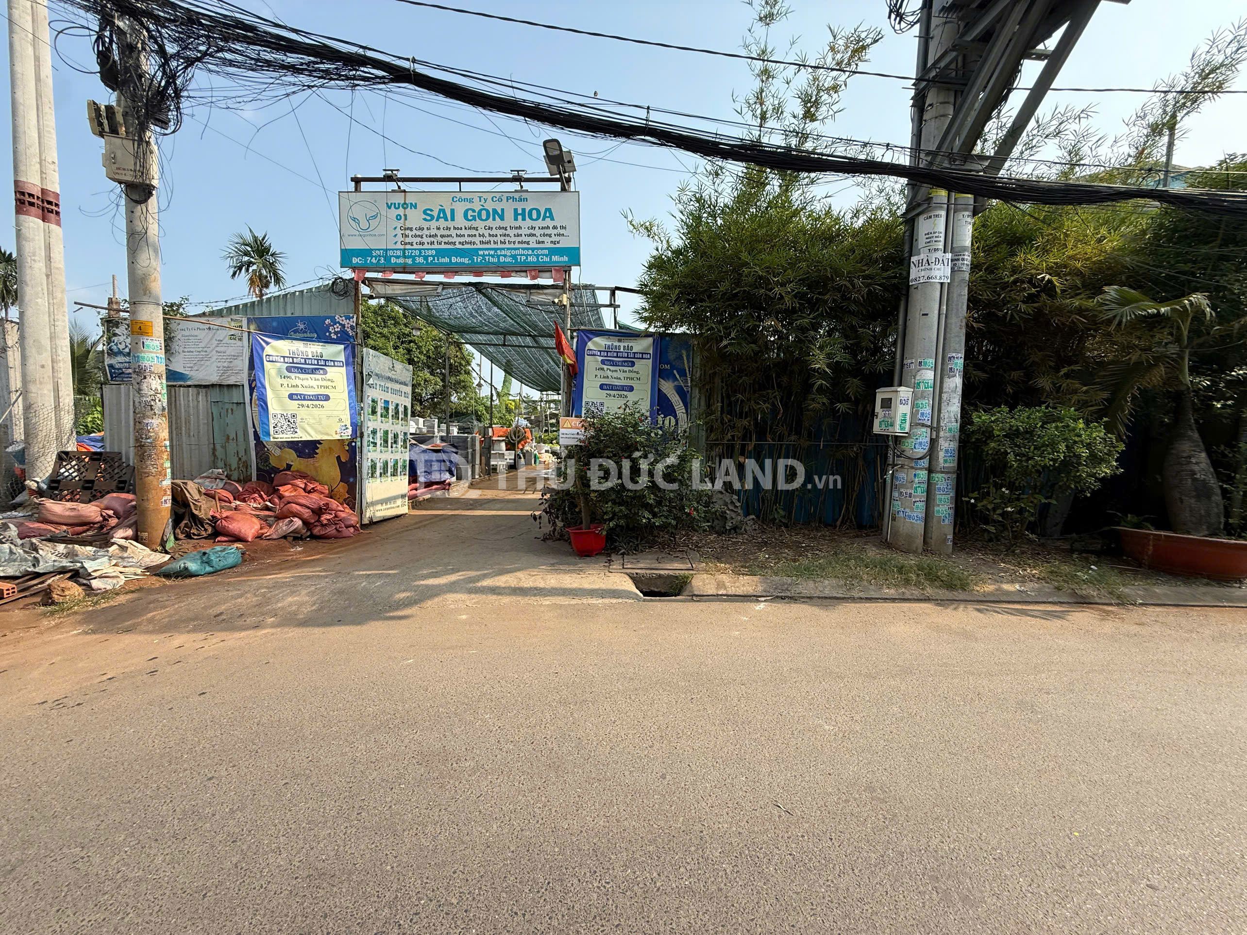 Bán đất Đường 36 Linh Đông, ngang 5m, hẻm 6m, giá tốt