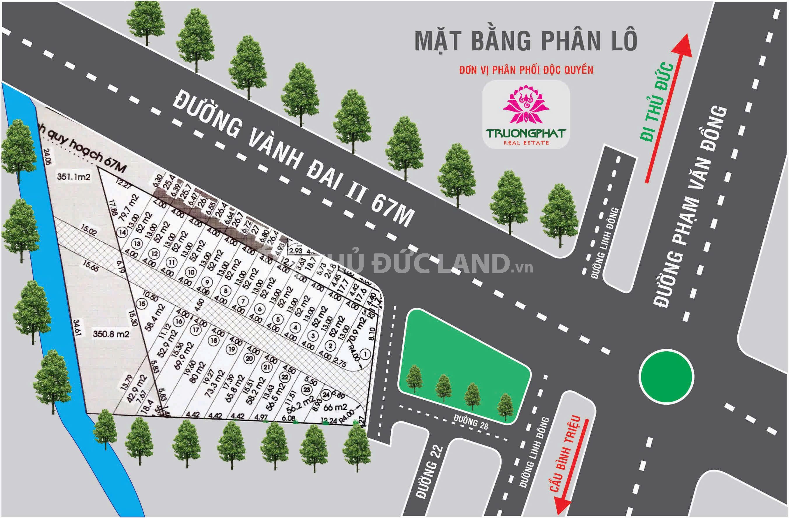 Bán đất HXH Đường 22 Linh Đông, 96m², hẻm 4.5m, sổ hồng riêng, giá tốt