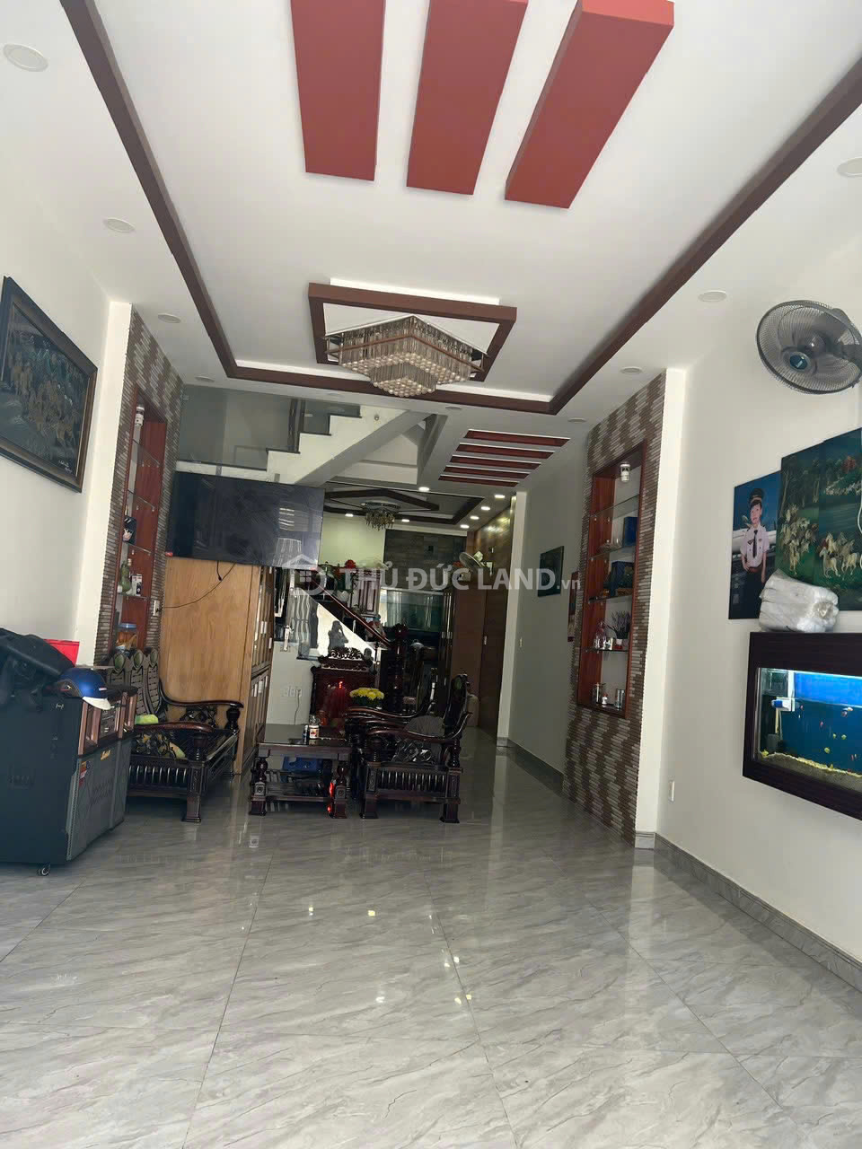 Bán Nhà HXH đường 24 Linh Đông Thủ Đức Hẻm 4.54m, Mặt Tiền 4m, 3 Tầng 4PN, Sổ Hồng Riêng - Ảnh 2