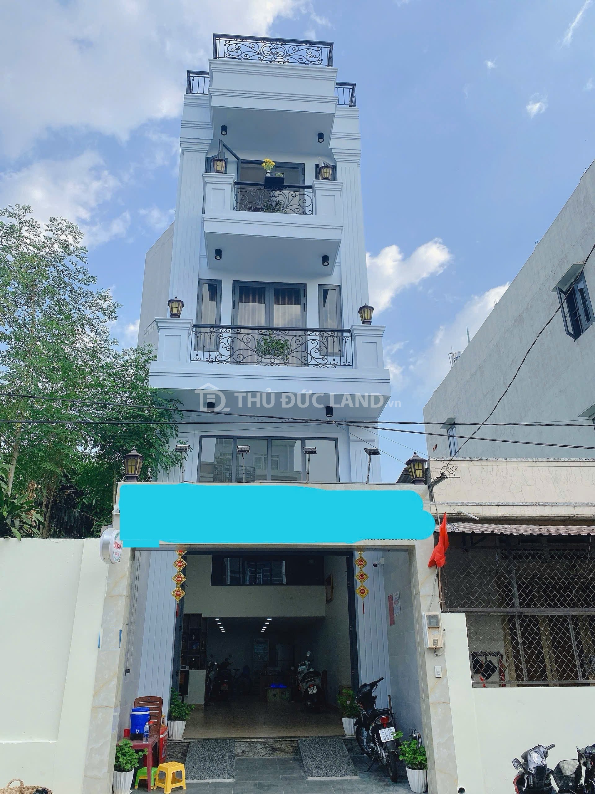 Bán nhà mặt tiền Đường 6 Linh Tây, 4 tầng, DT 111m2 ngang 4.2m. Tiện ở và kinh doanh
