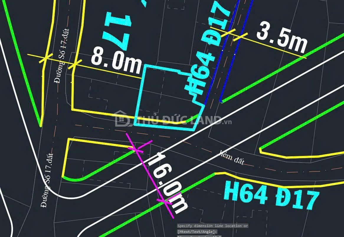 Bán đất hẻm Đường 17 Linh Trung, 231.8m², ngang 15.9m, hẻm 5m, giá tốt - Ảnh 2