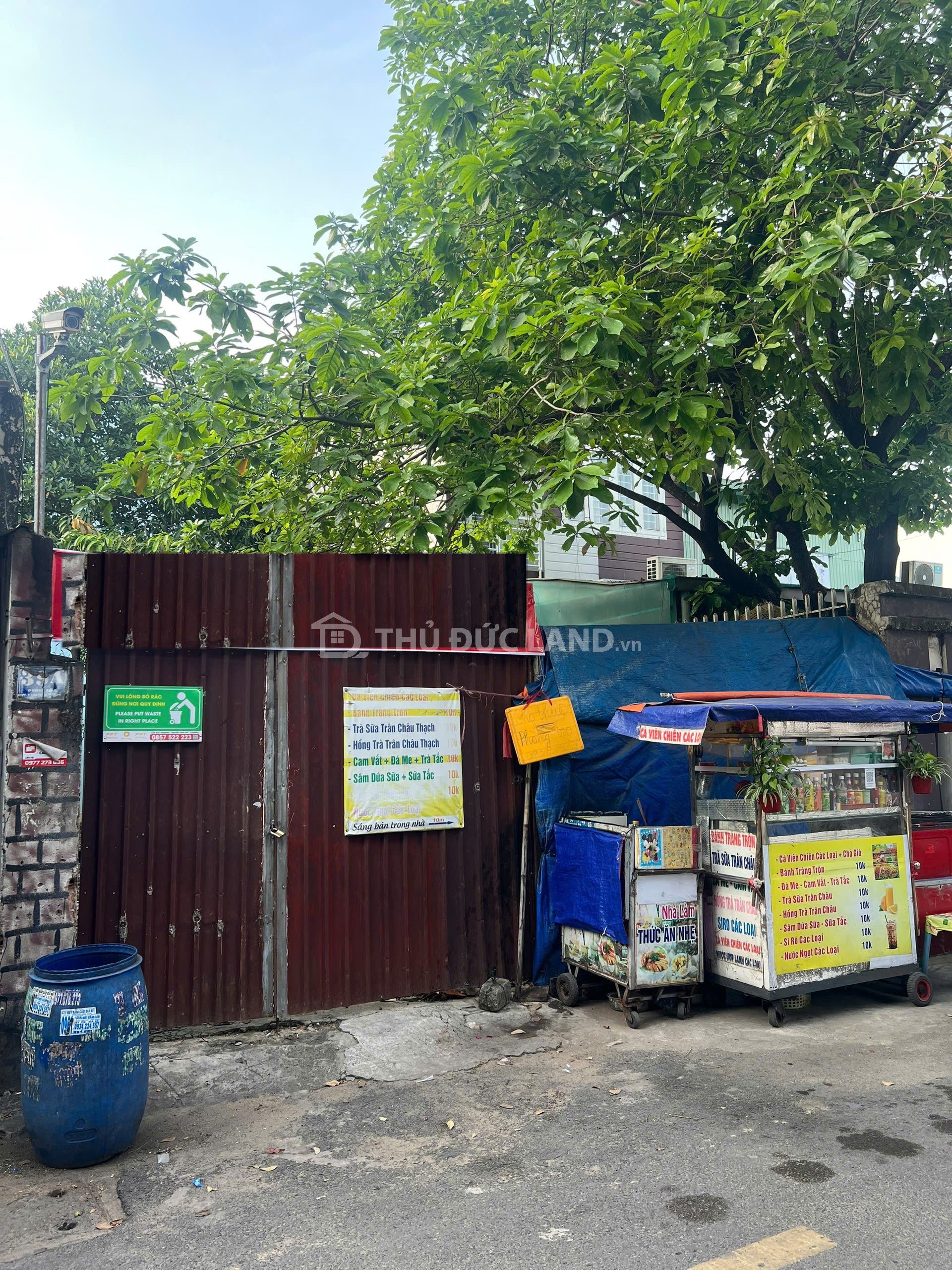 Bán đất hẻm xe hơi đường số 5 , Phường Linh Trung .