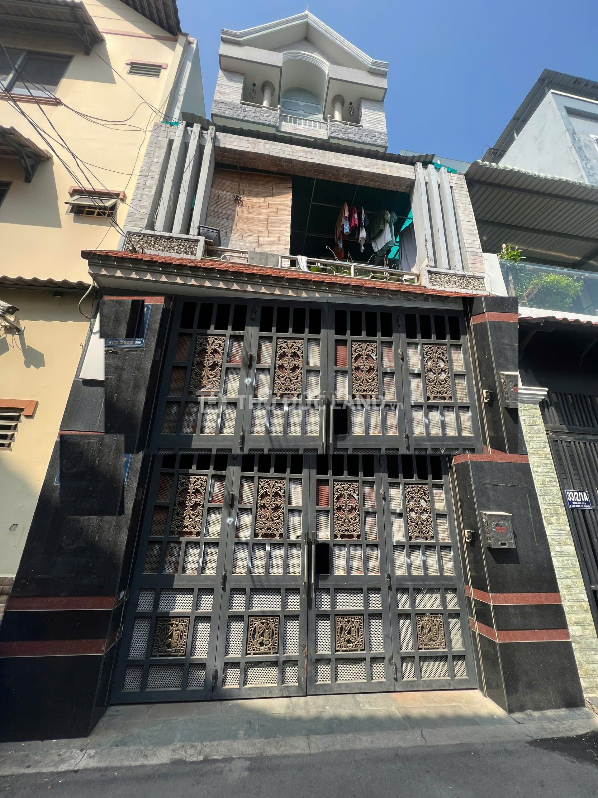 Bán nhà HXH Đường 9 Linh Trung, DT 104m2 4 tầng, 8 phòng ngủ. Cạnh Hoàng Diệu 2, dòng tiền 22 triệu