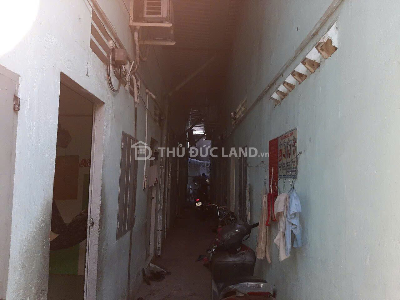 Bán phòng trọ Linh Xuân, Quốc Lộ 1, ngang 24m, 24 phòng. DT 407.6m2 Cho thuê gần 30tr/Th
