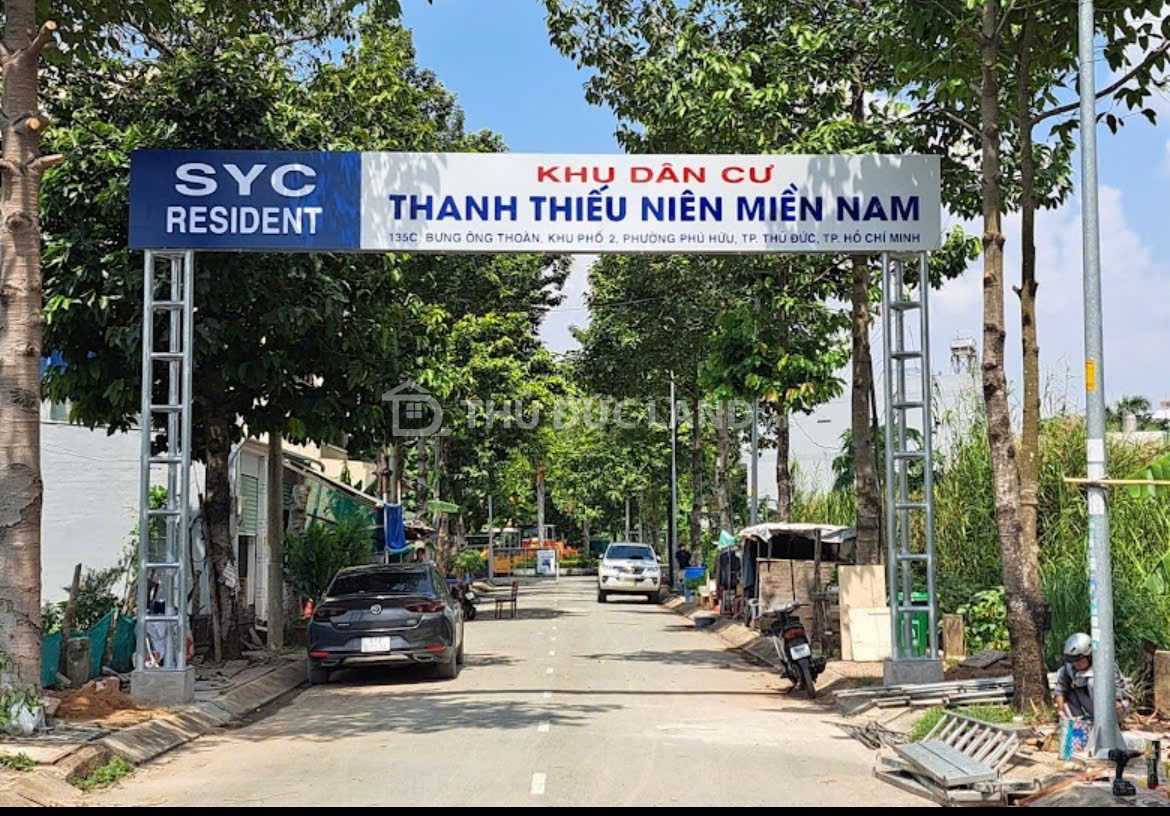 Bán đất KDC Thanh Niên Miền Nam - Bưng Ông Thoàn, Phú Hữu, đường 12m, ngang 5.75m, giá tốt
