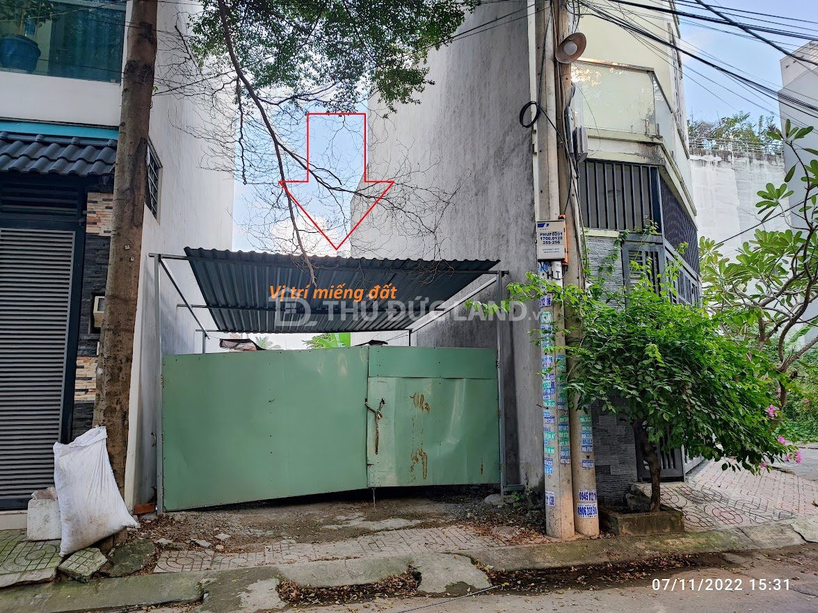 Bán đất hẻm Phú Hữu: 58.6 m² (4m x 14.7m), đường 8m, pháp lý sổ hồng riêng, phù hợp ở - Ảnh 3