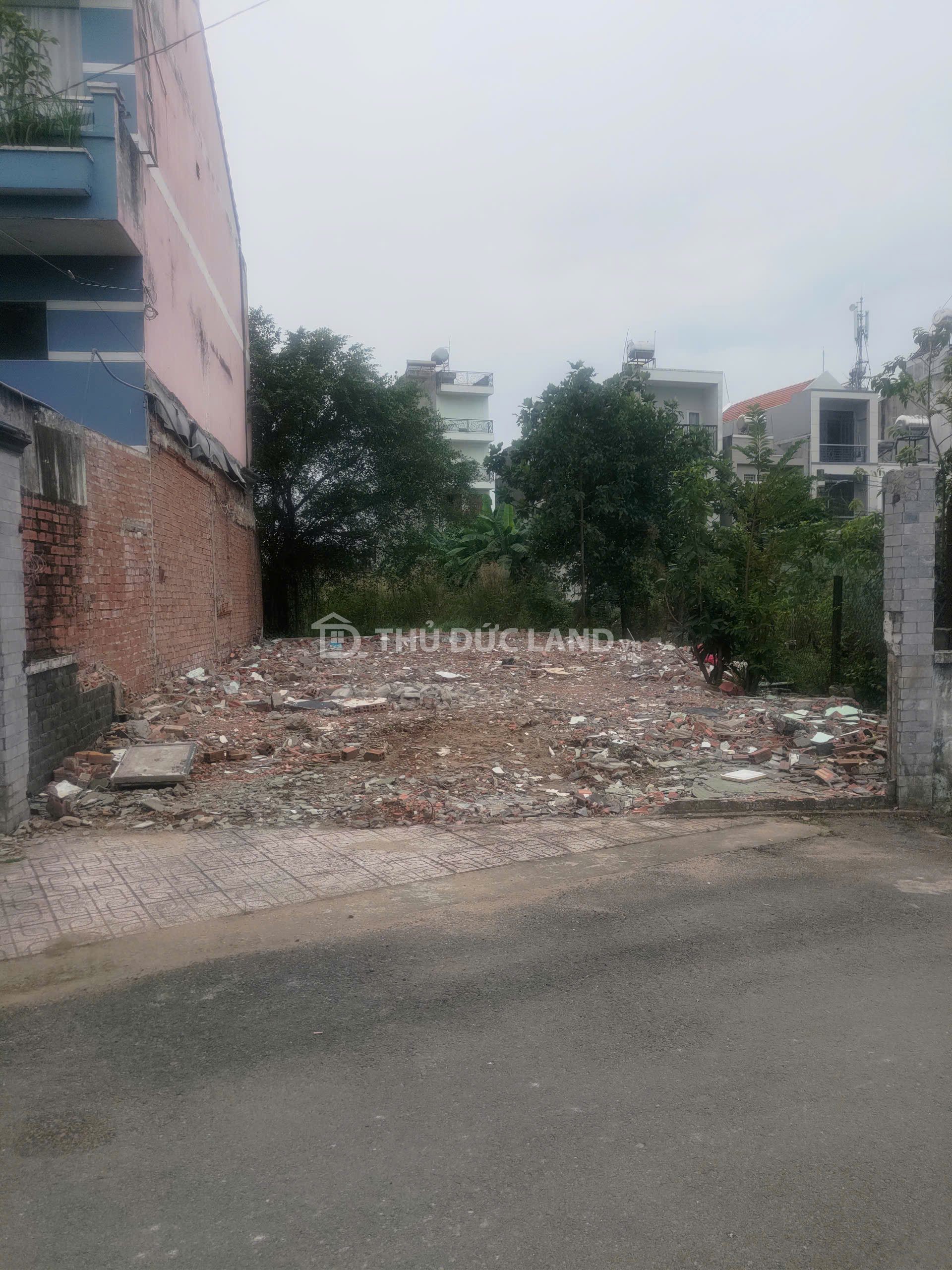 Bán đất mặt tiền Phú Hữu (đường B) 123m² ngang 6.7m sổ hồng riêng, tiện ích đầy đủ