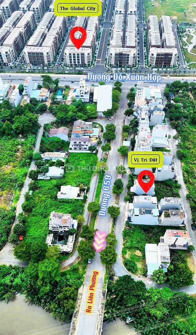 Bán đất mặt tiền 659 Hoàng Anh Minh Tuấn - Đỗ Xuân Hợp, ngang 5m đường 20m, 108.1m². Đối diện Global - Ảnh 2