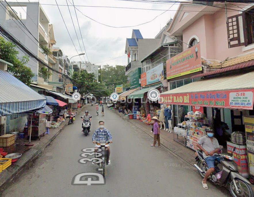 Bán nhà góc 2 mặt tiền Đường 339 Phước Long B, ngang 10m, 2 tầng. Tiện kinh doanh đa ngành