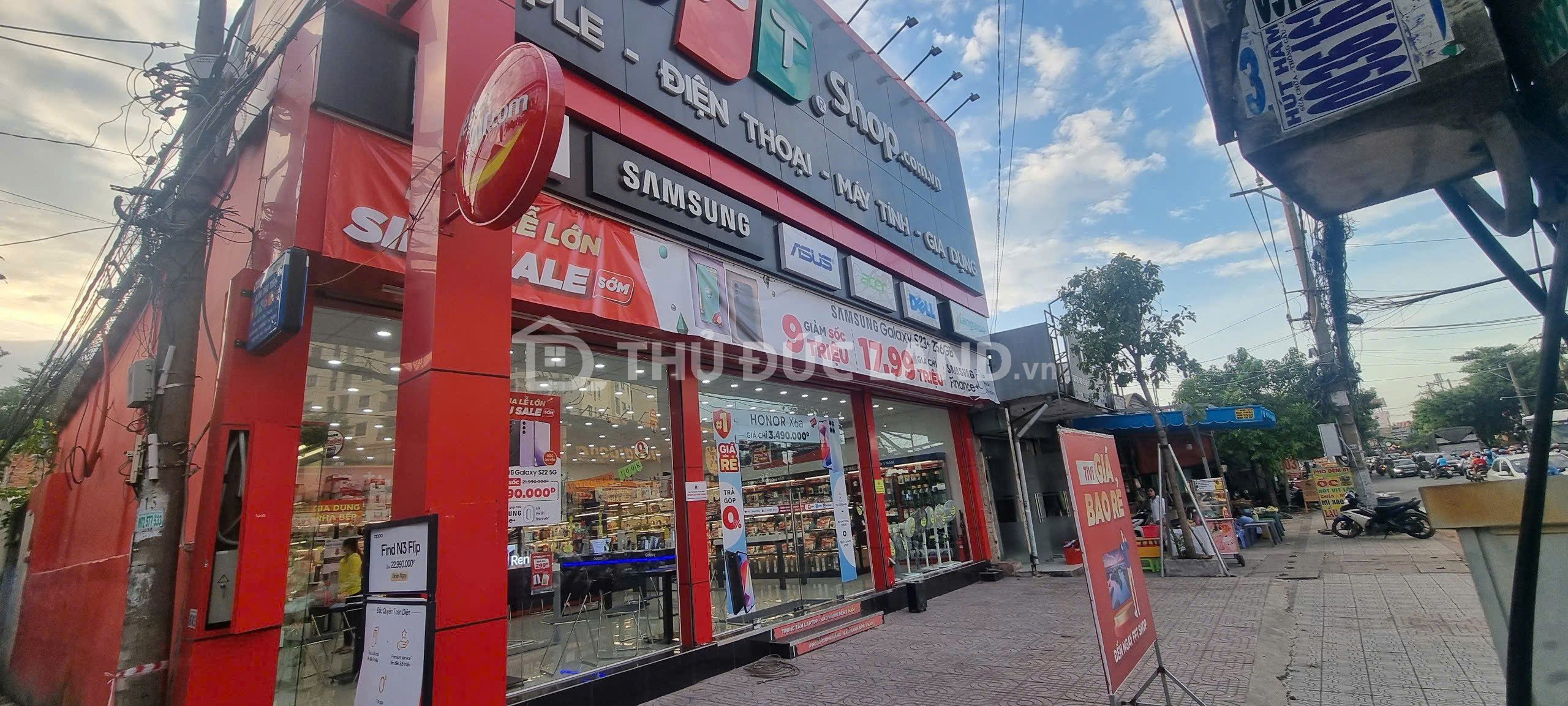 Bán nhà mặt tiền Tam Bình đường Tỉnh Lộ 43, DT 293m2, ngang 12m, có dòng tiền thuê 50 triệu/tháng