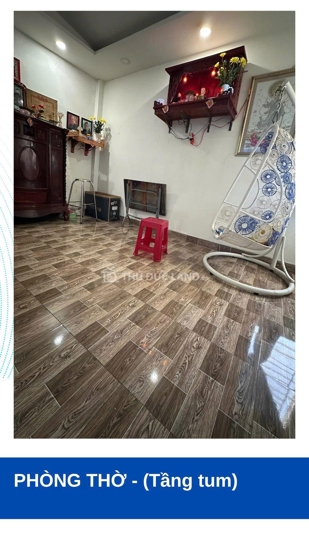 Bán nhà hẻm Đường 8 Tam Phú, 2 tầng 3PN, DT 88m2 ngang 4.4m. Cạnh chợ, trường, siêu thị. - Ảnh 3