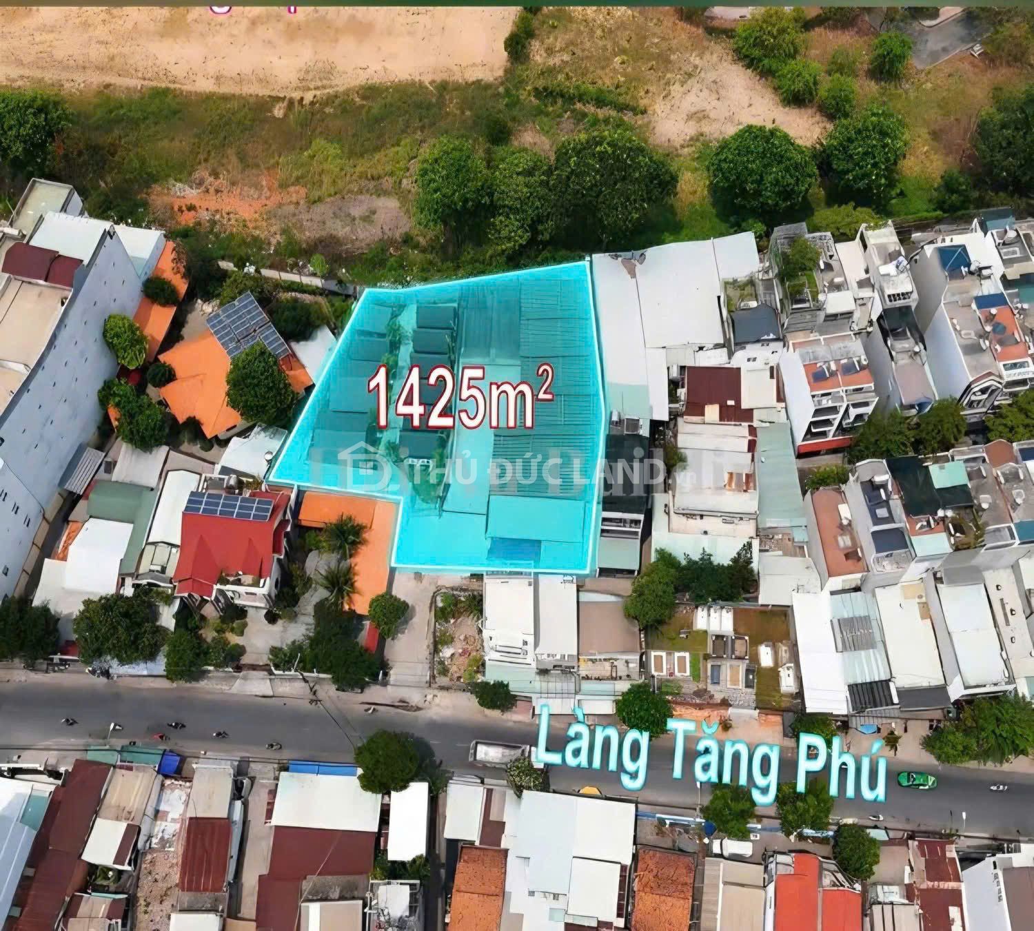 Bán đất HXH Làng Tăng Phú, Tăng Nhơn Phú A, ngang 20m, DT 1426m2. Giá đầu tư. - Ảnh 3