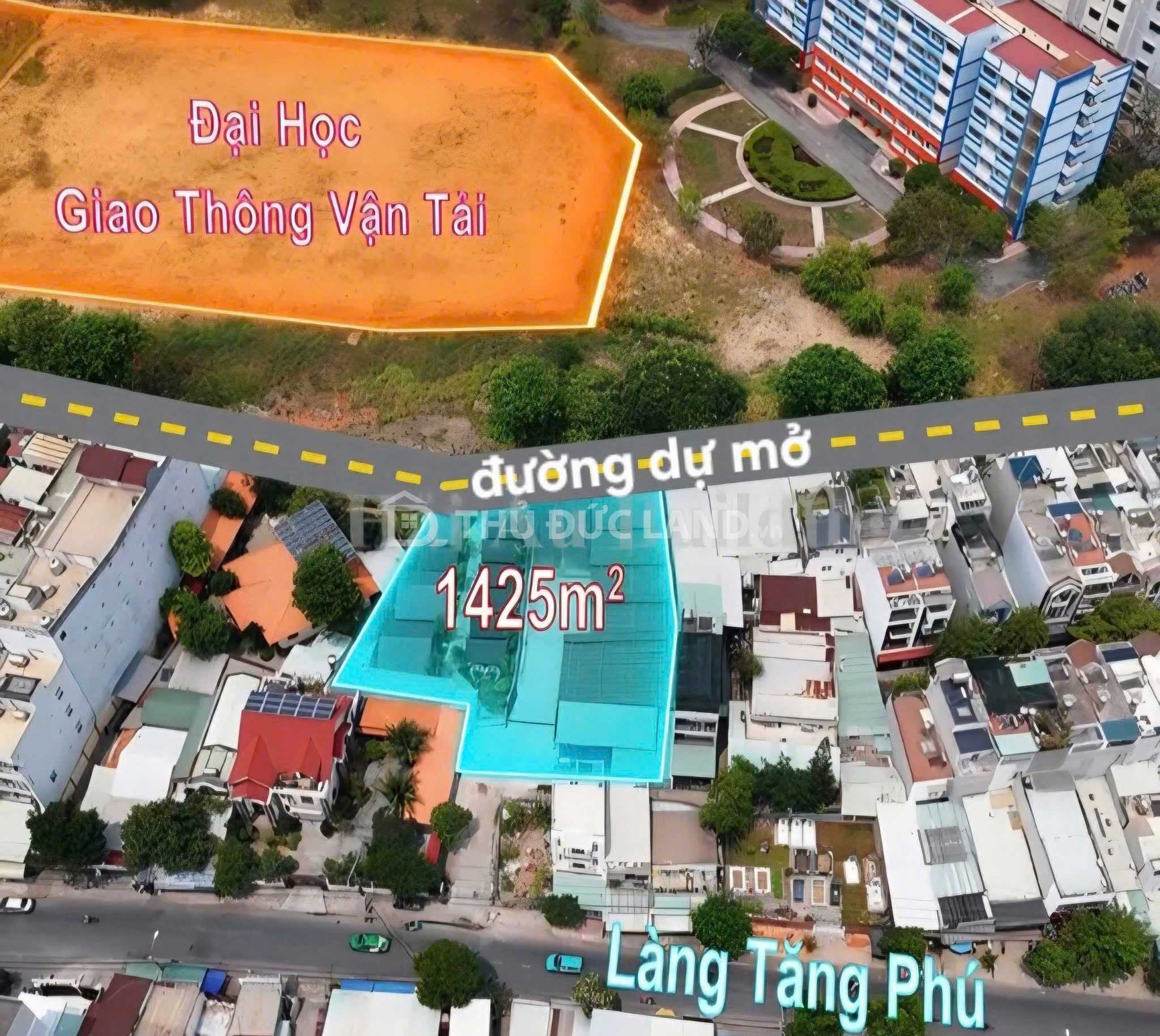Bán đất HXH Làng Tăng Phú, Tăng Nhơn Phú A, ngang 20m, DT 1426m2. Giá đầu tư. - Ảnh 5