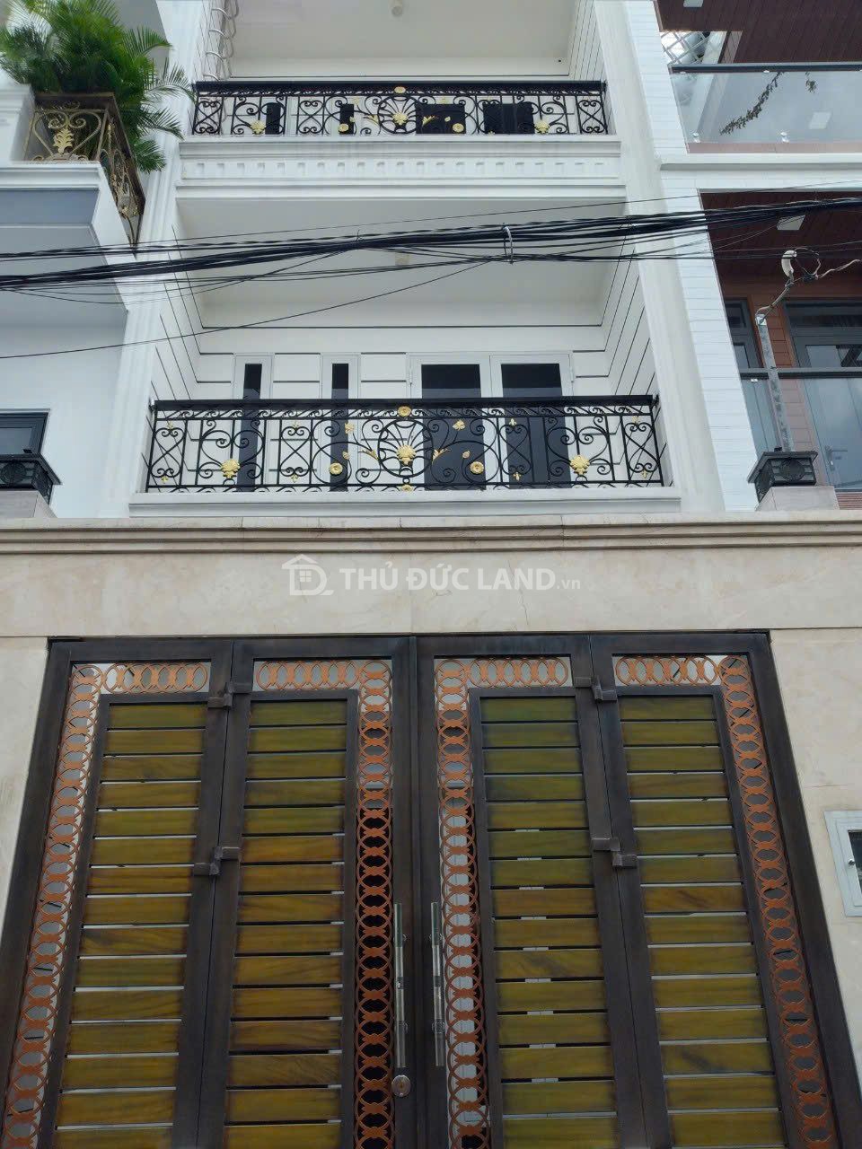 Bán nhà hẻm Hồ Văn Tư, Trường Thọ, 3 tầng 4PN, hẻm 5m, KDC đồng bộ, tiện ích bao vây