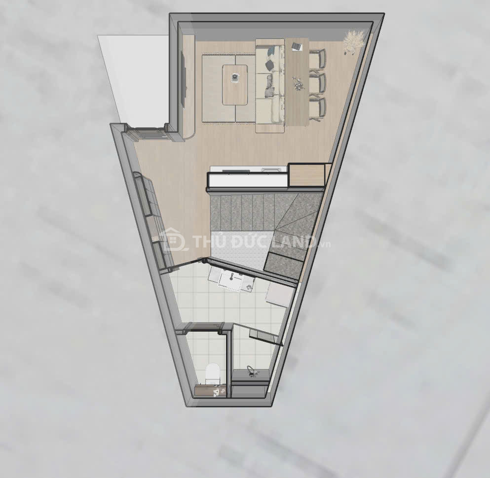 Bán nhà hẻm Trường Thọ, ngang 9.6m, 2 tầng, cạnh Ga Metro, sổ hồng riêng - Ảnh 8