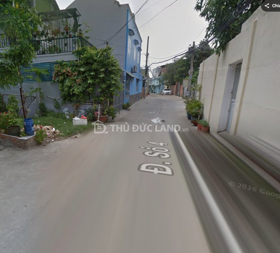 Bán nhà hẻm Trường Thọ, diện tích 143.1m², ngang 11.2m, sổ chính chủ, tiện ích đầy đủ