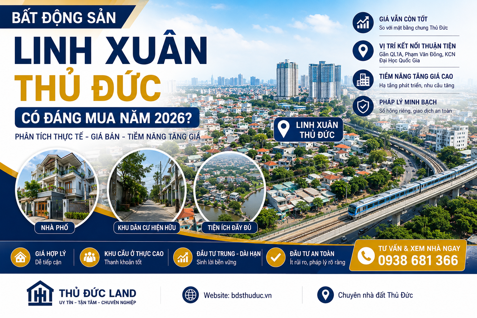 Bất Động Sản Linh Xuân Thủ Đức Có Đáng Mua Năm 2026? Góc Nhìn Thực Tế Từ Chuyên Gia Khu Vực